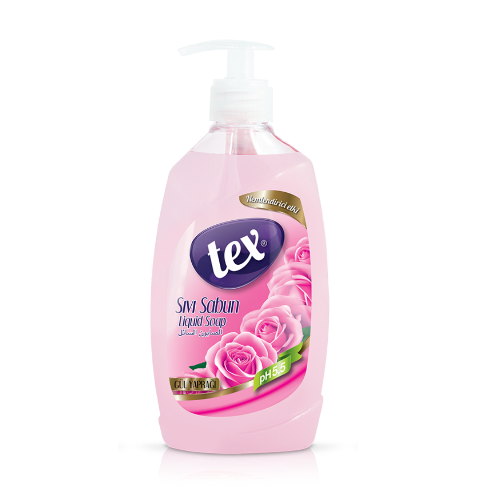 Tex Sıvı El Sabunu Gül Yaprağı 400Ml