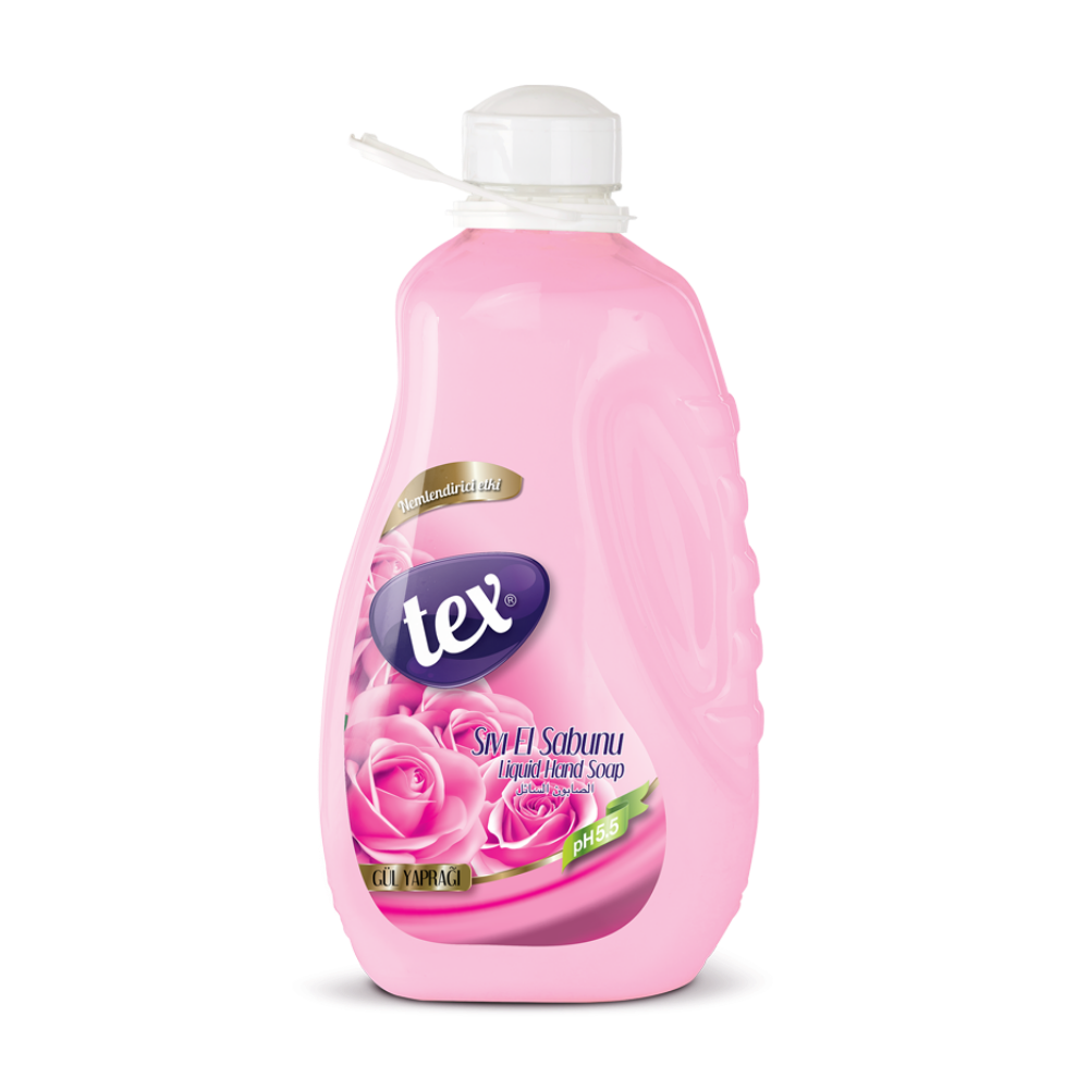 Tex Sıvı El Sabunu Gül Yaprağı 2 Lt