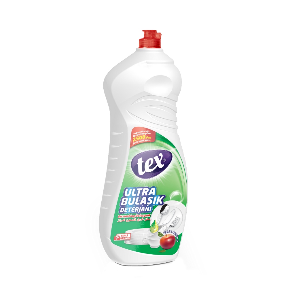 Tex Ultra Sıvı Bulaşık Deterjanı Elma 675Ml