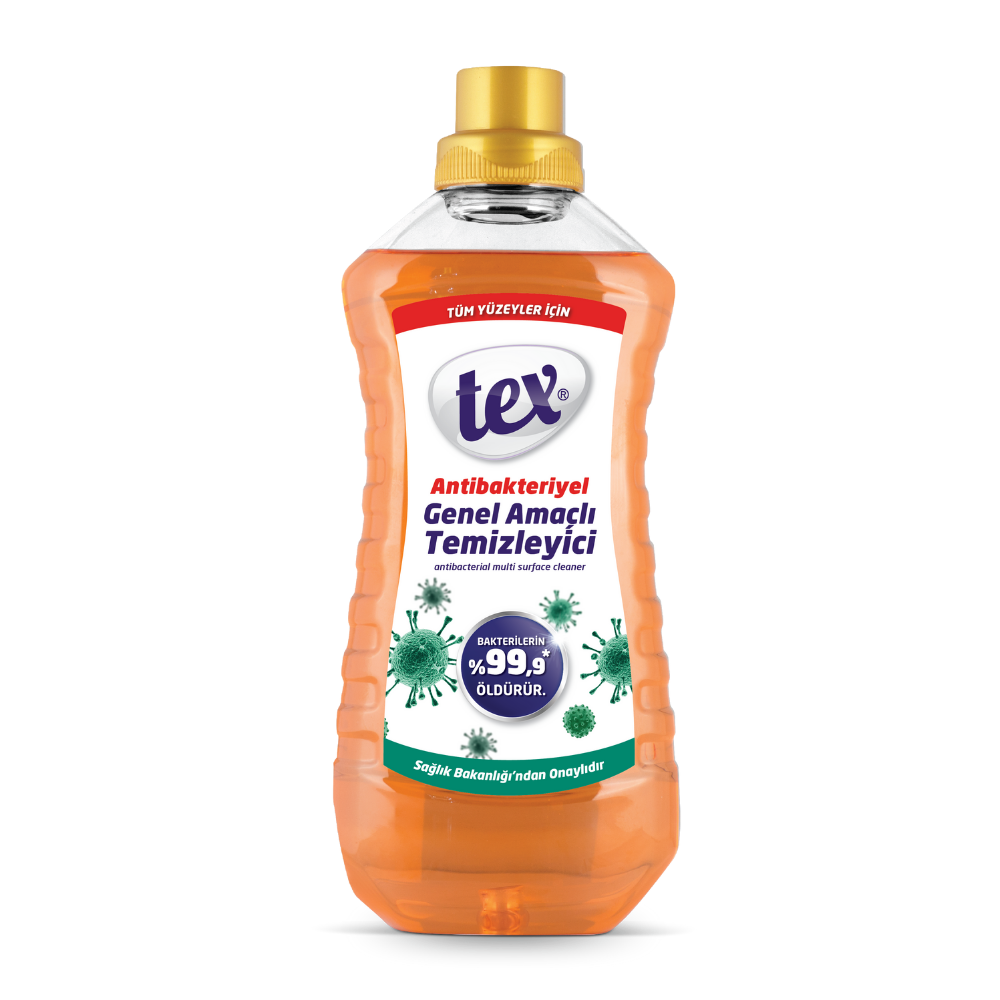 Tex Antibakteriyel Yüzey Temizleyici Turuncu 1500 ml