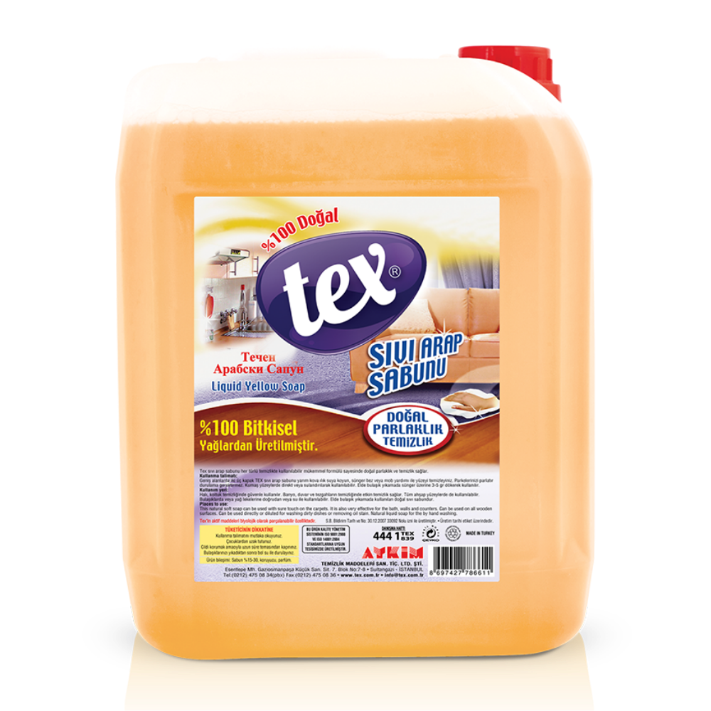 Tex Sıvı Arap Sabunu 5 lt