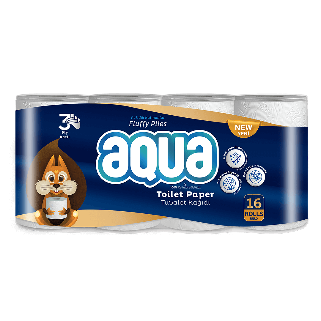 Aqua Tuvalet Kağıdı 16'lı