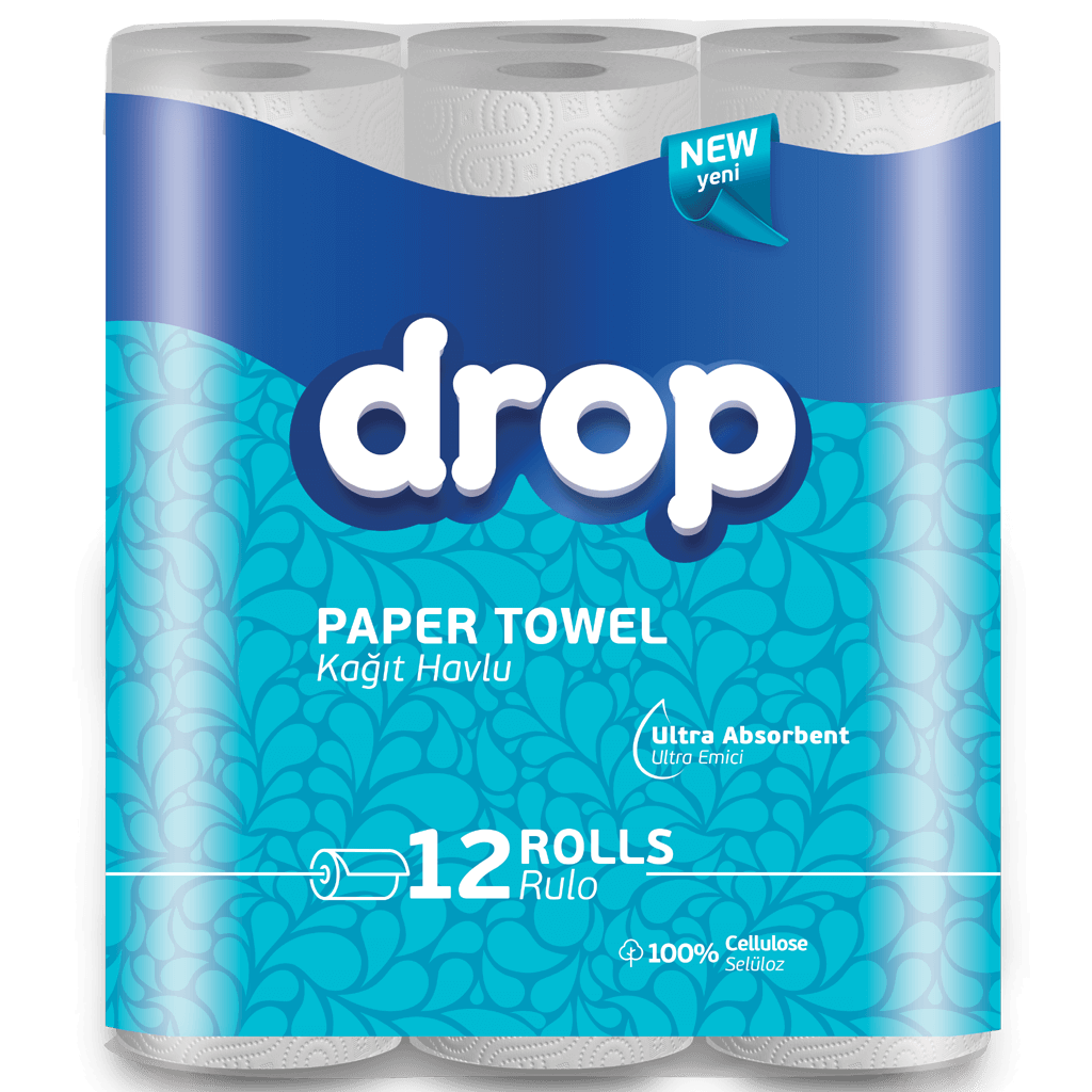 Drop Havlu 12'li