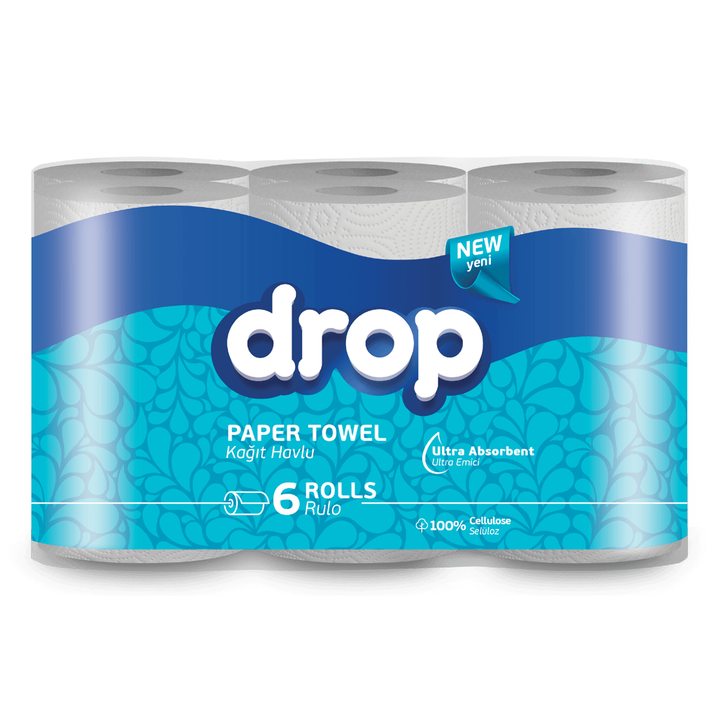 Drop Havlu 6'lı