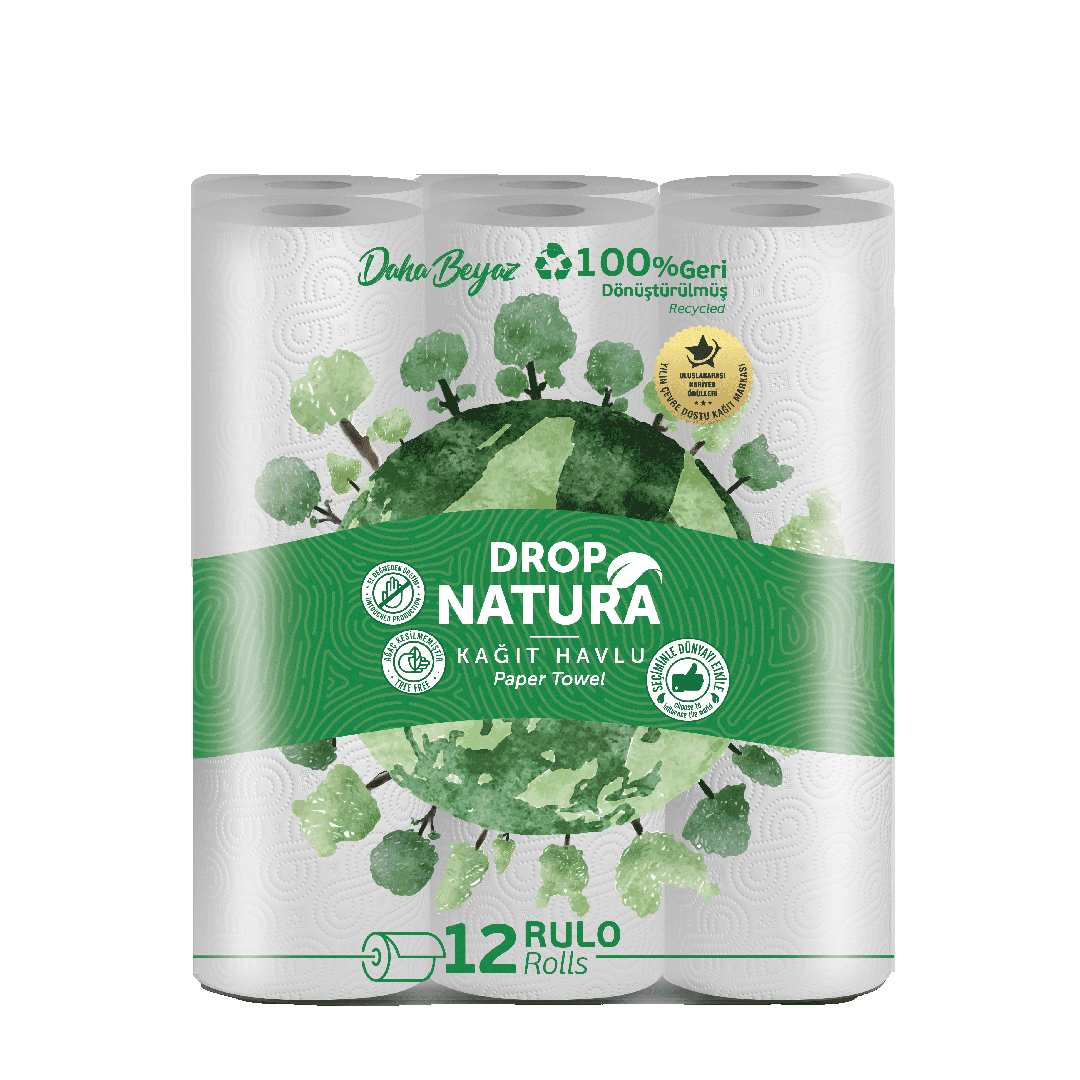 Drop Natura Havlu 12'li