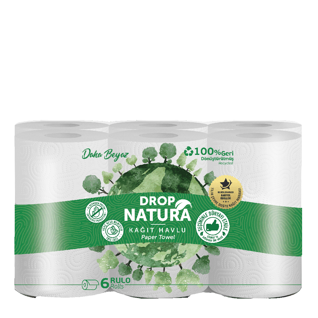 Drop Natura Havlu 6'lı