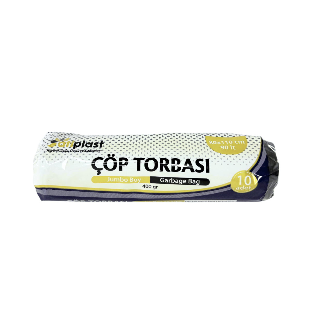 Atiplast Jumbo Boy Çöp Torbası Siyah 400Gr