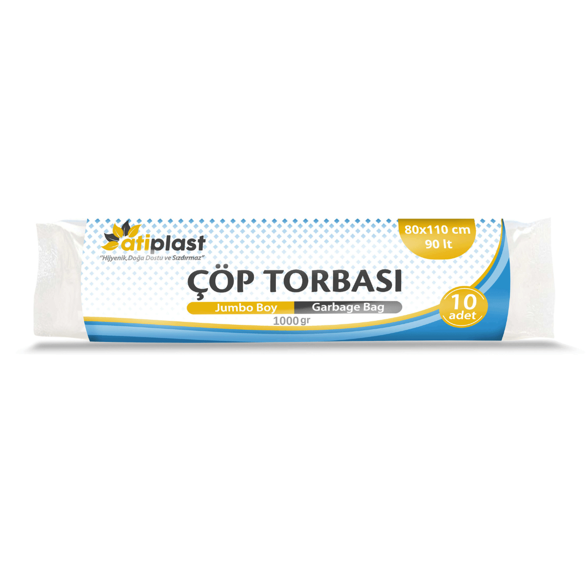 Atiplast Jumbo Boy Siyah Çöp Torbası 1000Gr