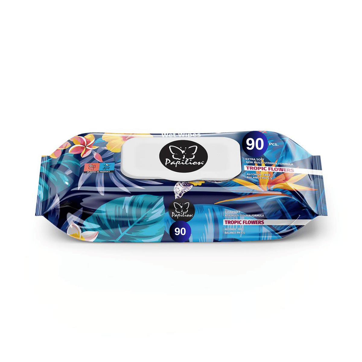 Papilion Islak Havlu Tropikal 90'lı