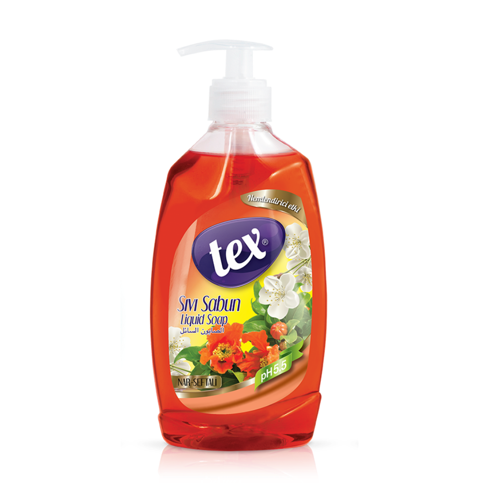 Tex Sıvı El Sabunu Narçiçeği & Şeftali 400Ml