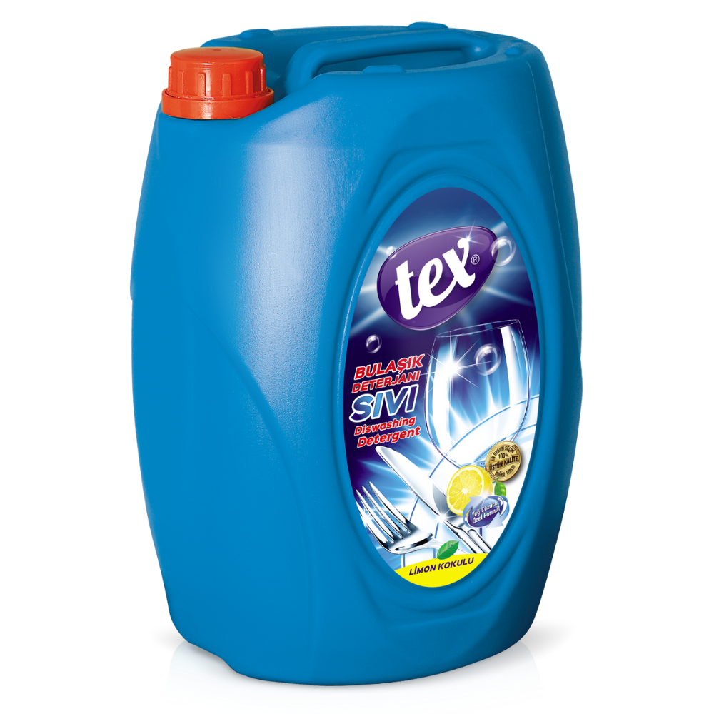 Tex Sıvı Bulaşık Deterjanı Limon 5 KG