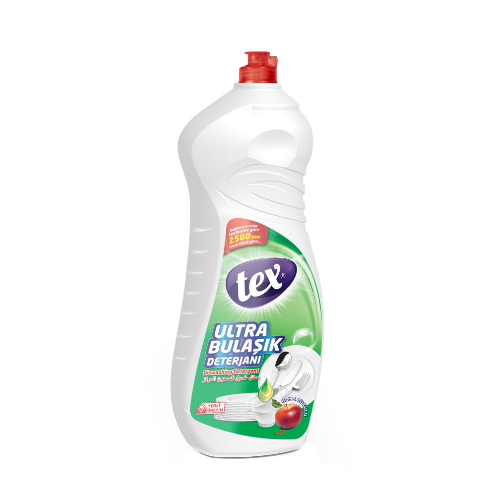 Tex Ultra Sıvı Bulaşık Deterjanı Elma 675Ml
