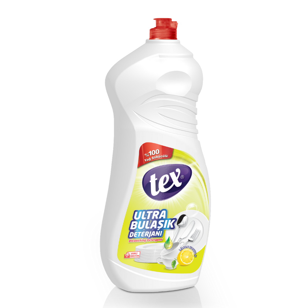 Tex Ultra Sıvı Bulaşık Deterjanı Limon 1350Ml