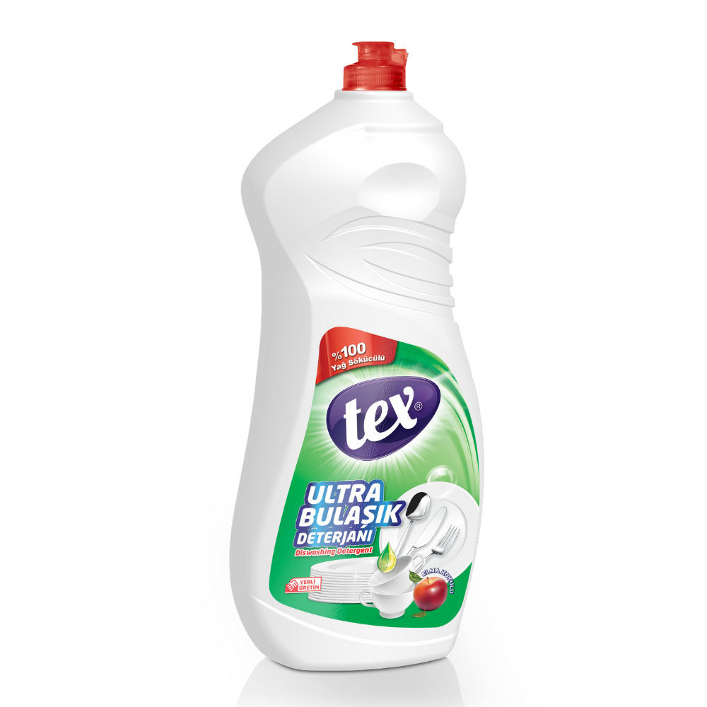 Tex Ultra Sıvı Bulaşık Deterjanı Elma 1350Ml