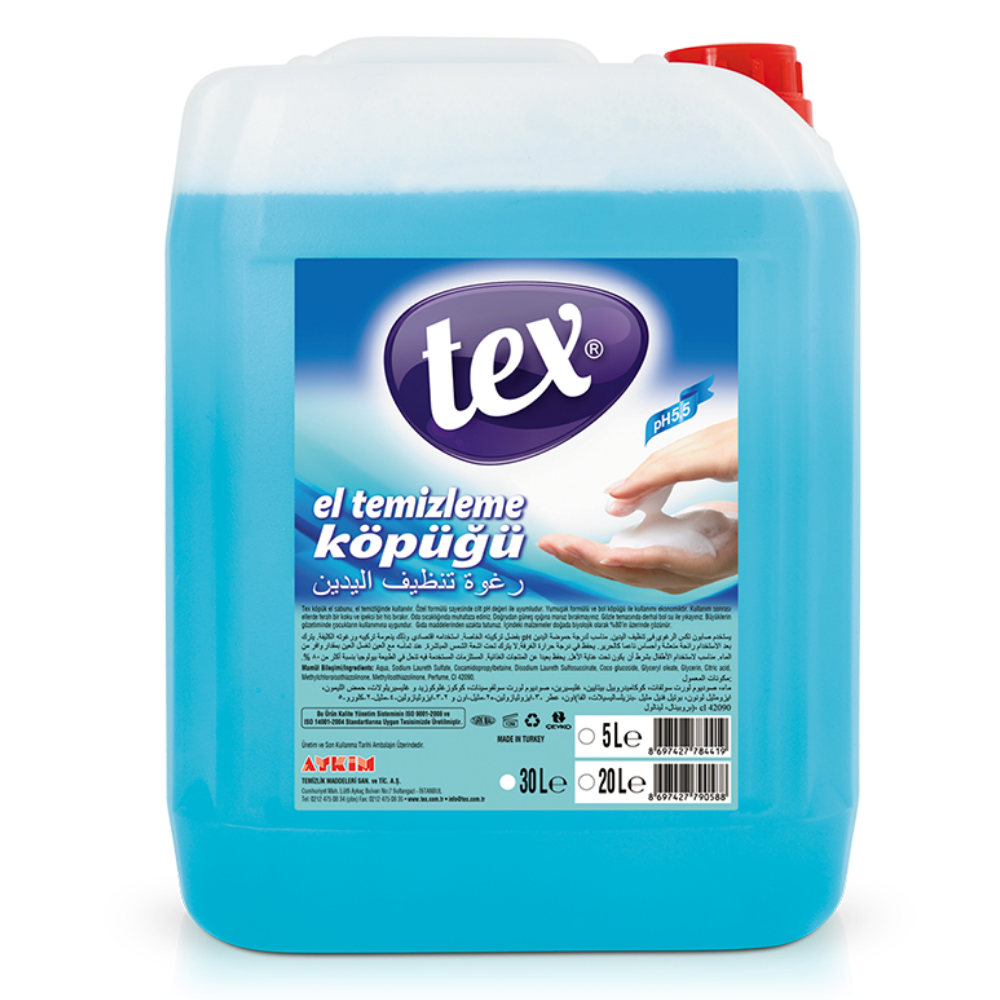 Tex Köpük El Sabunu 5 lt