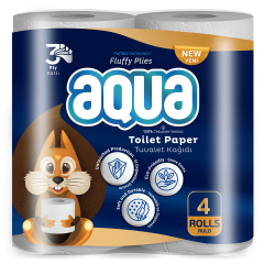 Aqua Tuvalet Kağıdı 4'lü