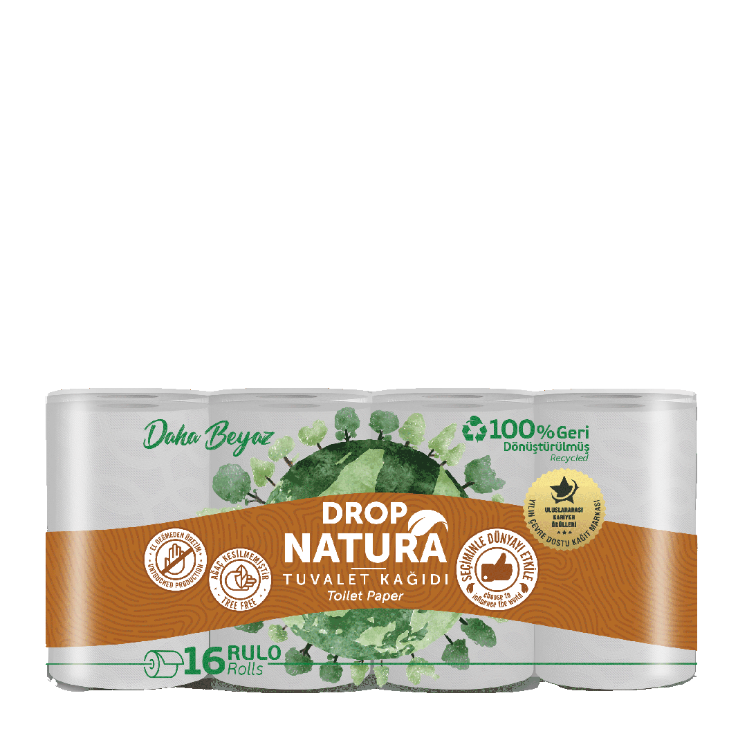 Drop Natura Tuvalet Kağıdı 16'lı