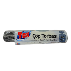 Tex Kalın Jumbo Boy Çöp Torbası