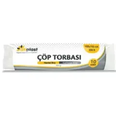 Atiplast Hantal Boy Siyah Çöp Torbası 600Gr