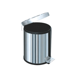 Metal Pedallı Çöp Kovası 5Lt